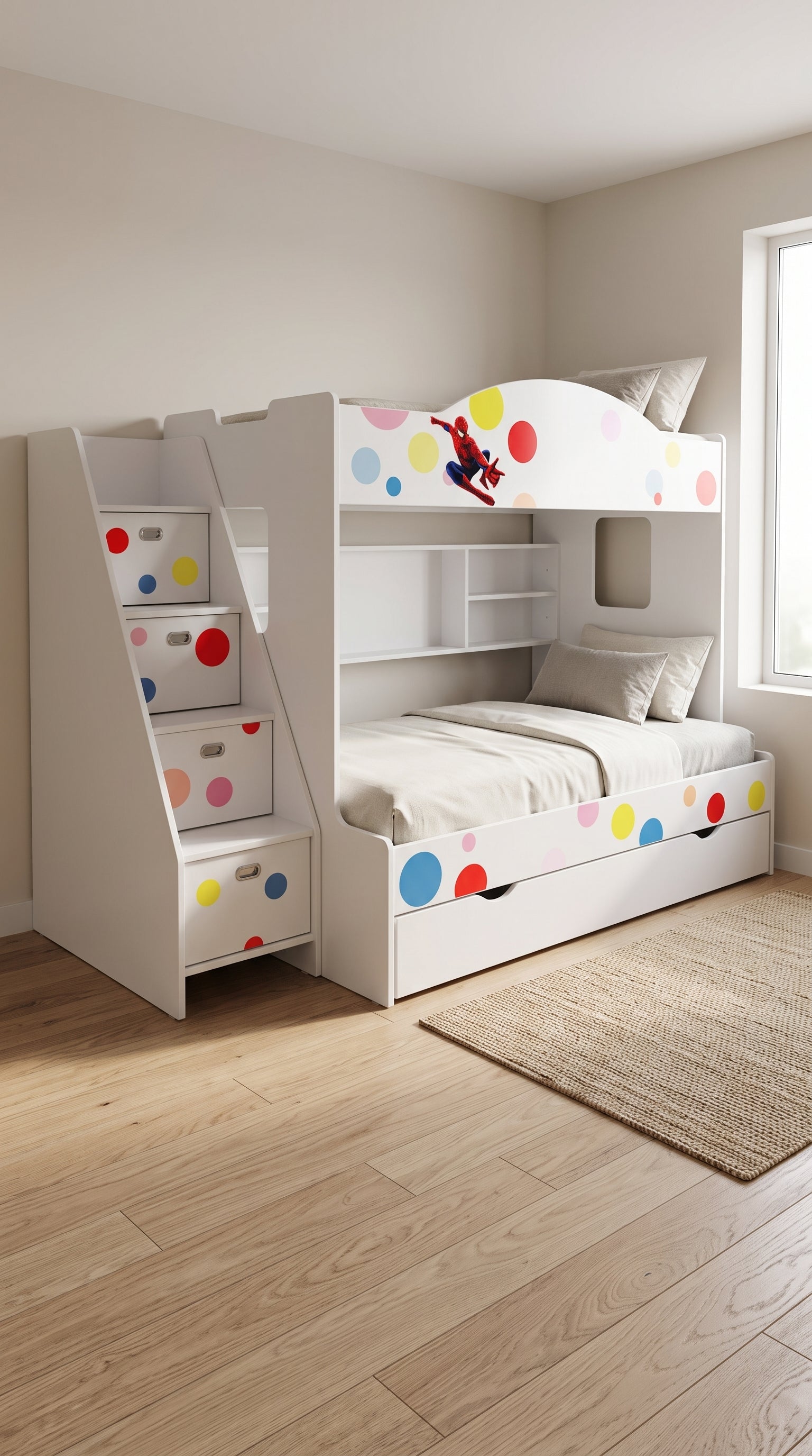 The Spidey Bunk Bed