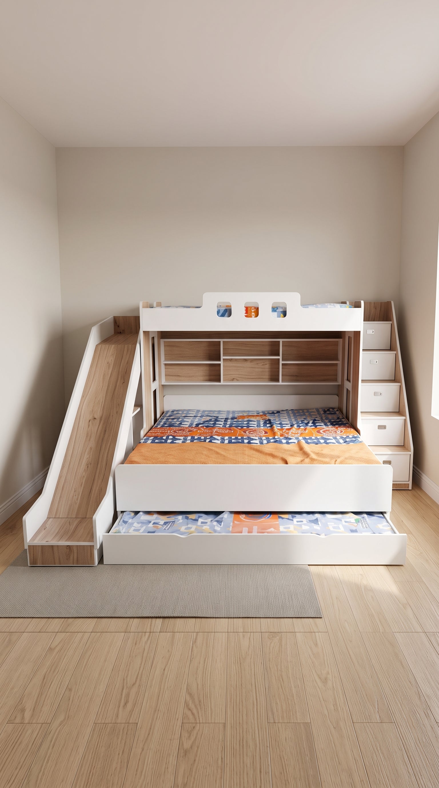 The Cozy Corner Bunk Bed