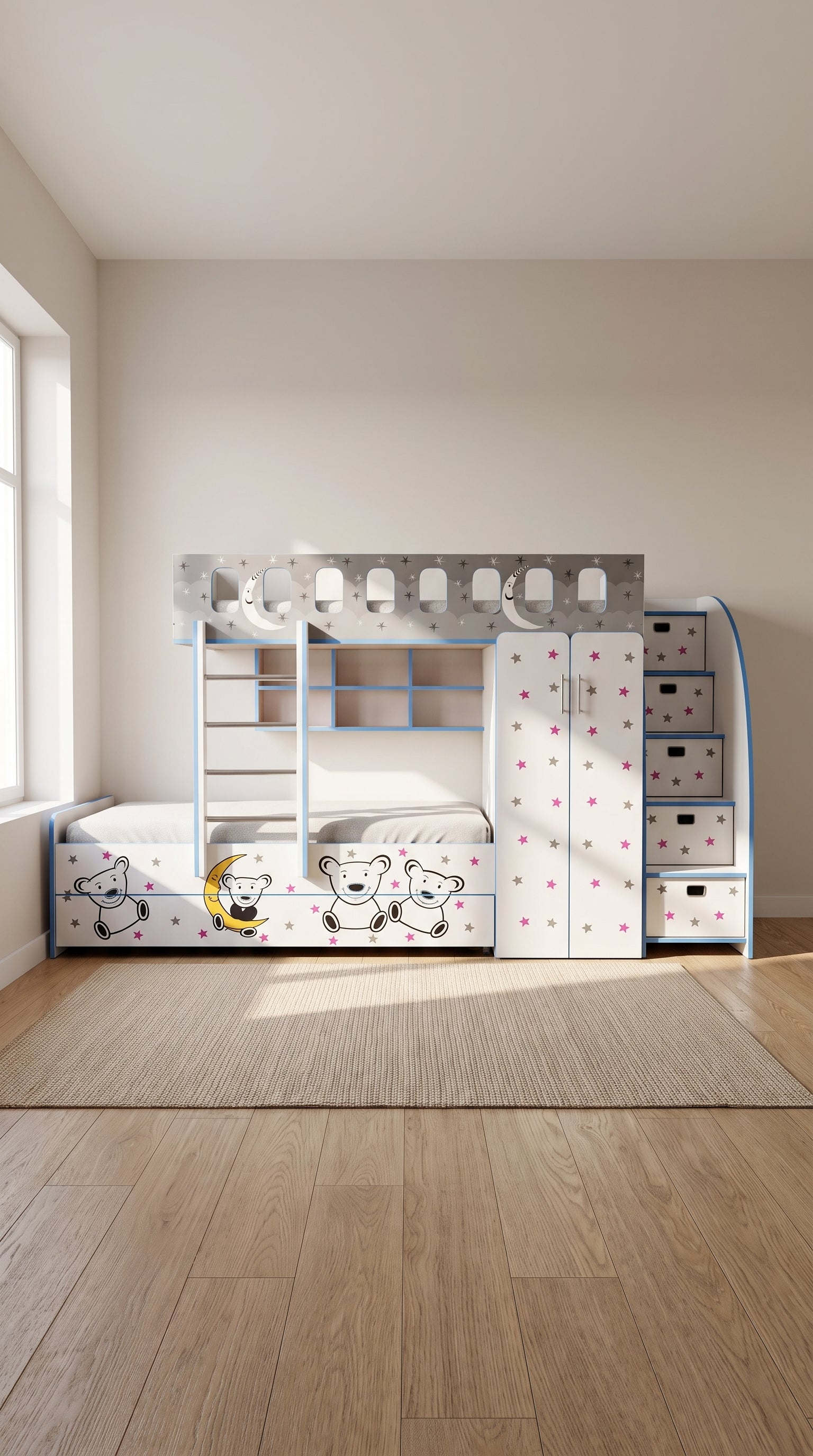 The Teddy Bunk Bed