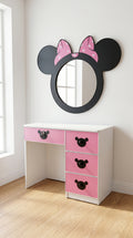 Large Pink Dressing Table