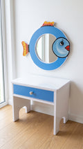 Small Blue Dressing Table