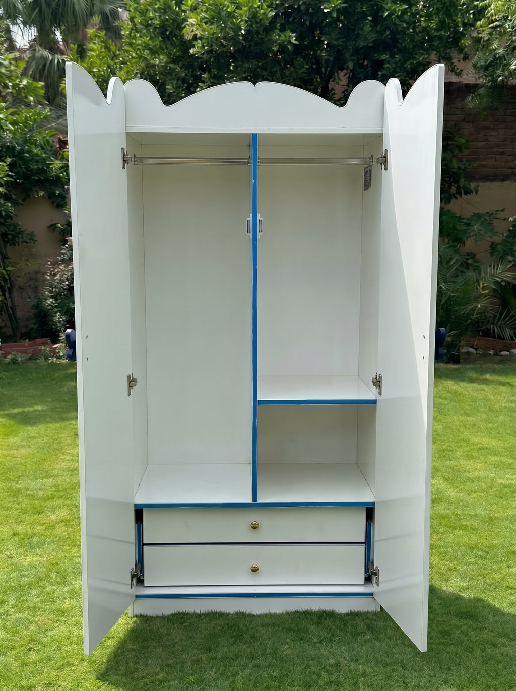 Medium White Wardrobe