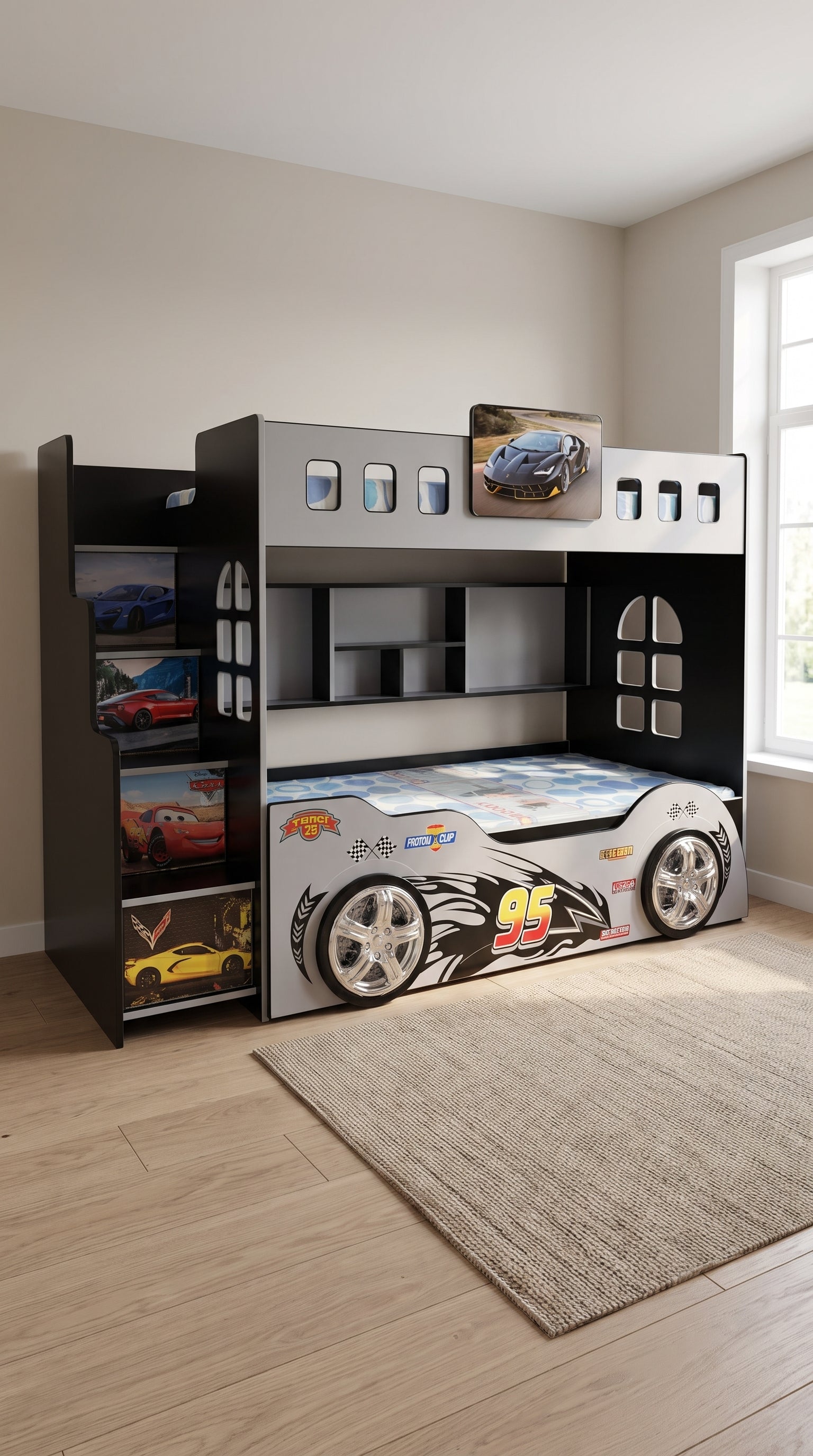 The Racer Bunk Bed