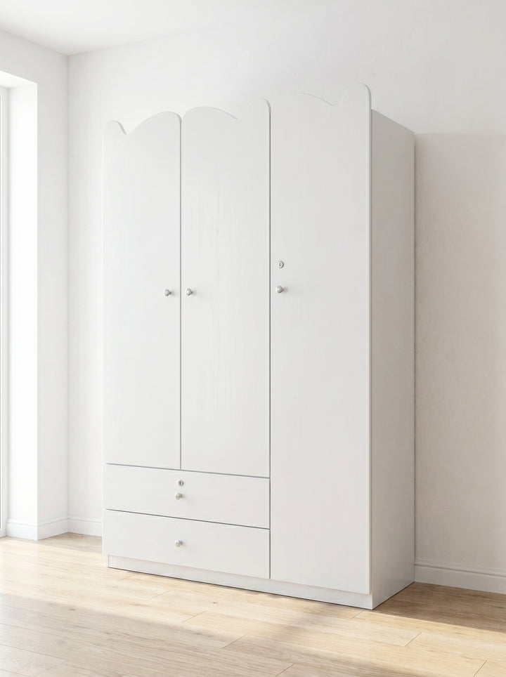 Large White Wardrobe