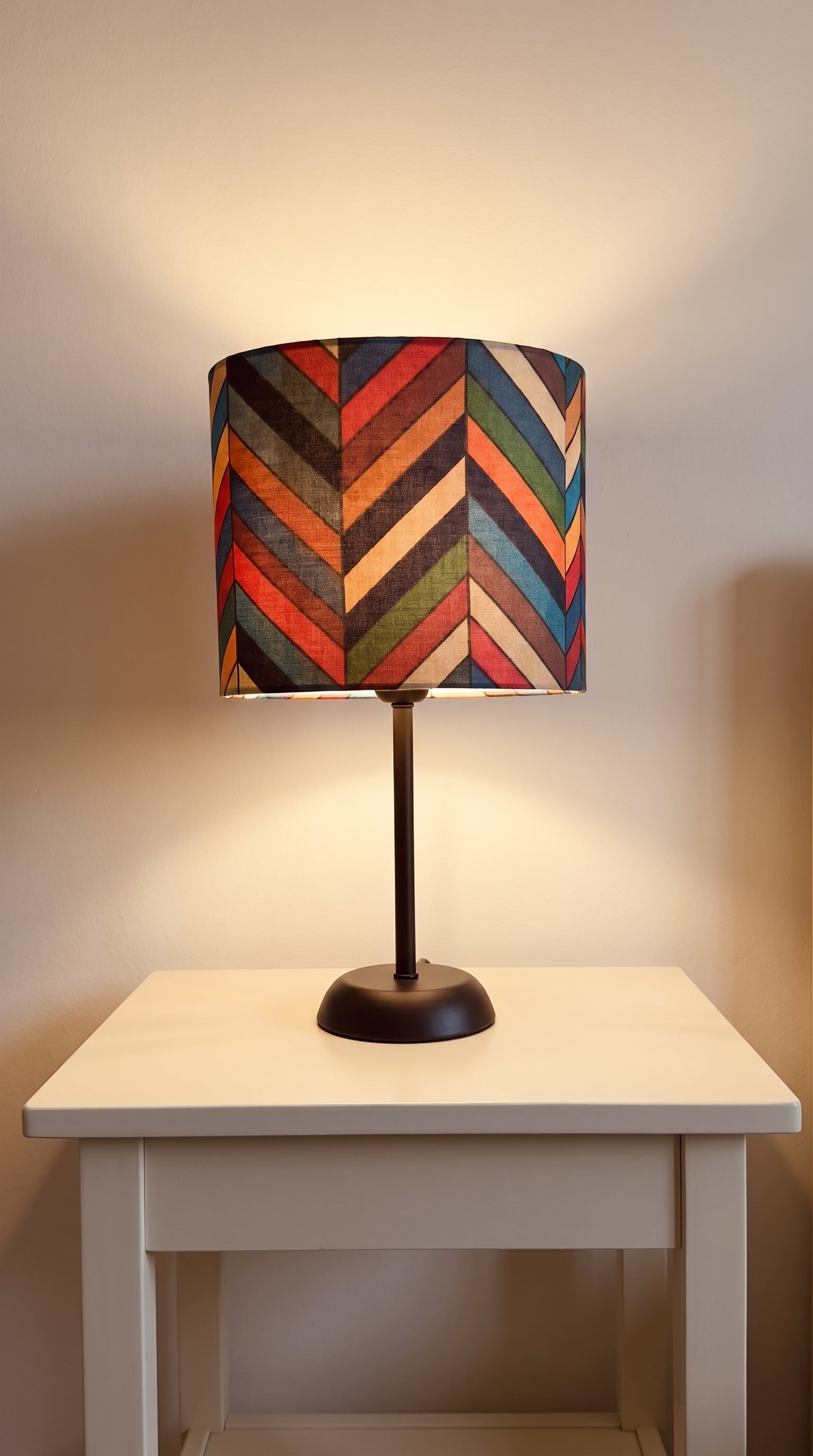 The Colored Zig zag Lamp