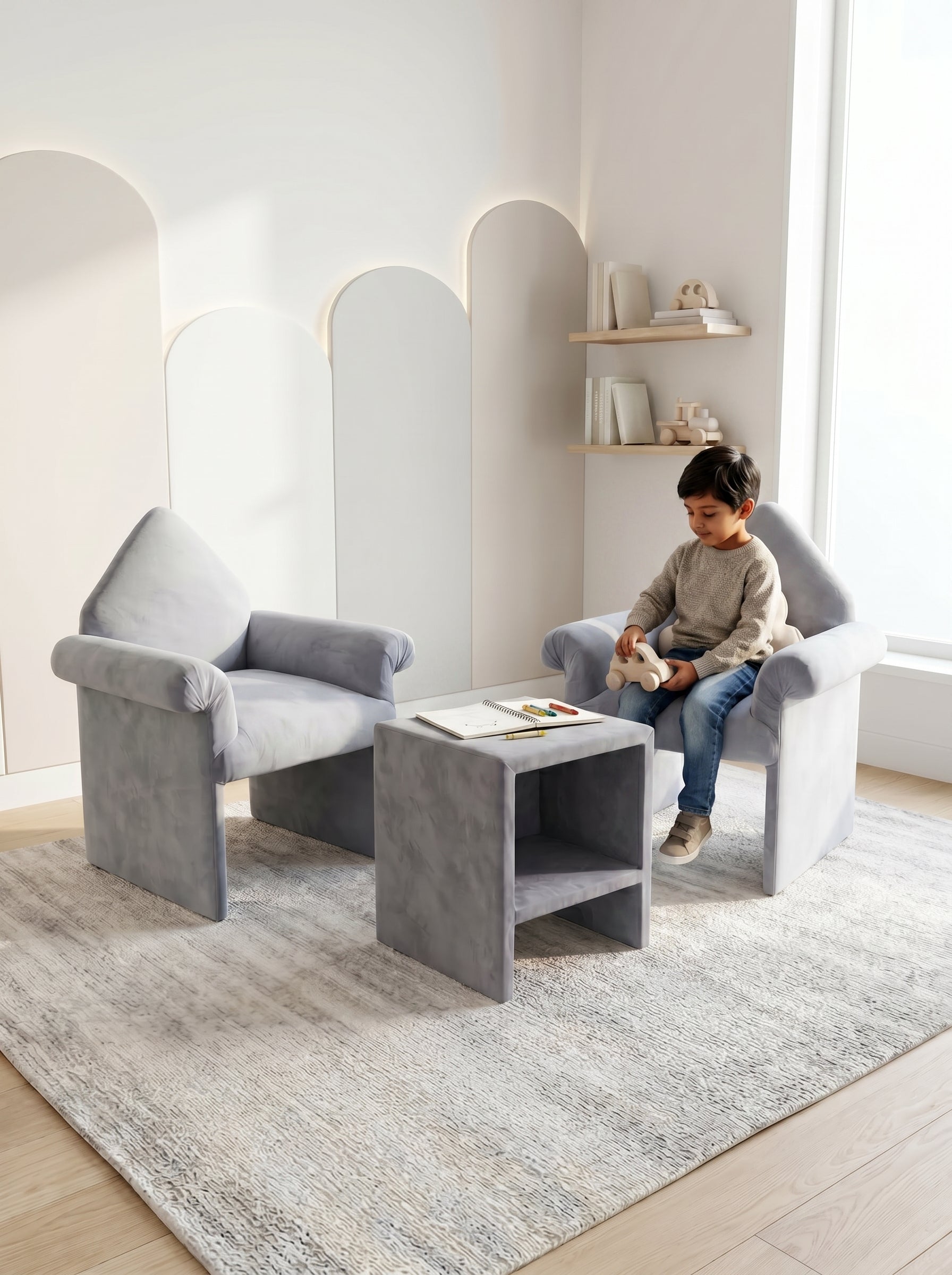 The Diamond Sofa Set