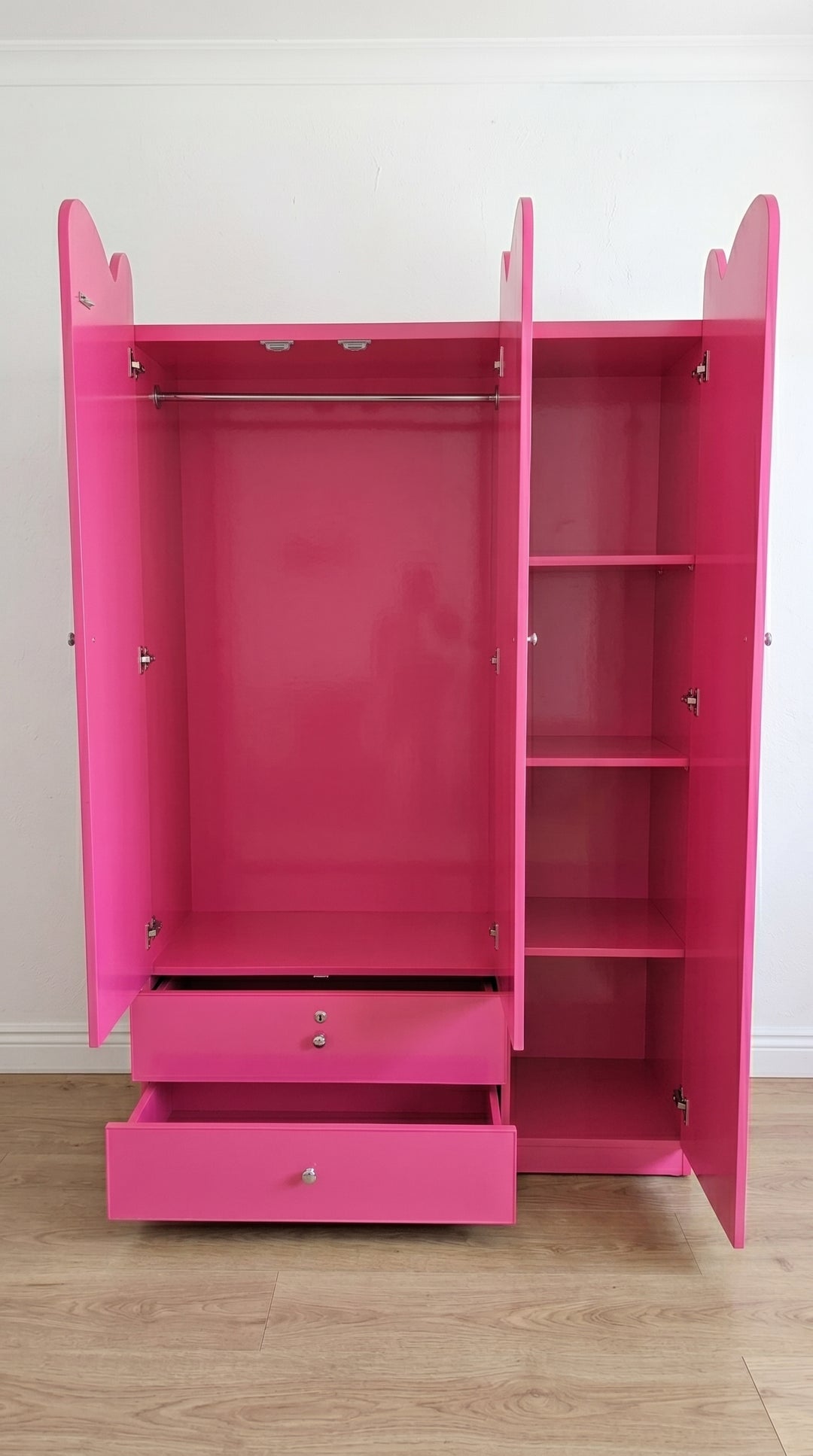 Large Pink Wardrobe