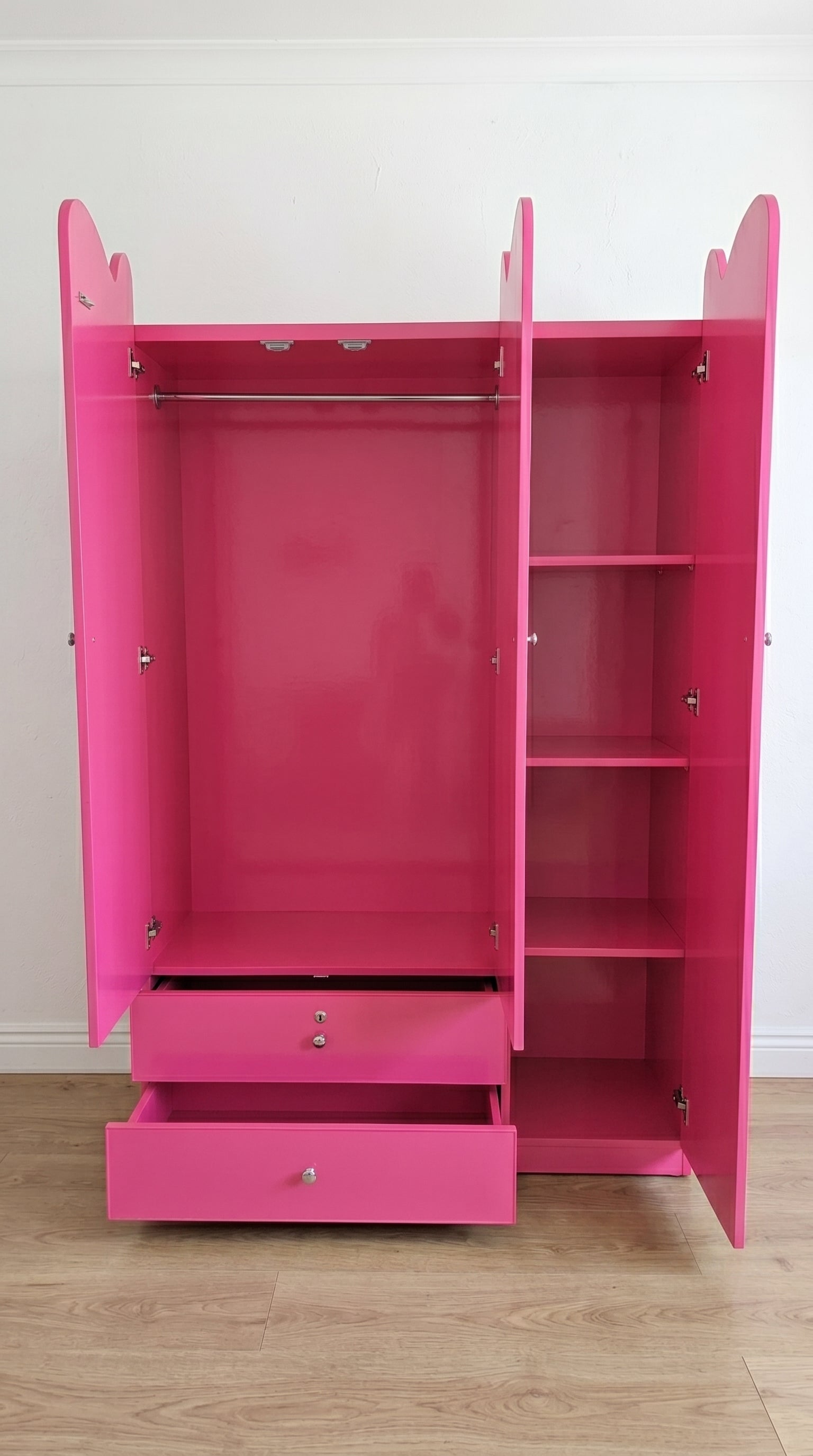 Large Pink Wardrobe