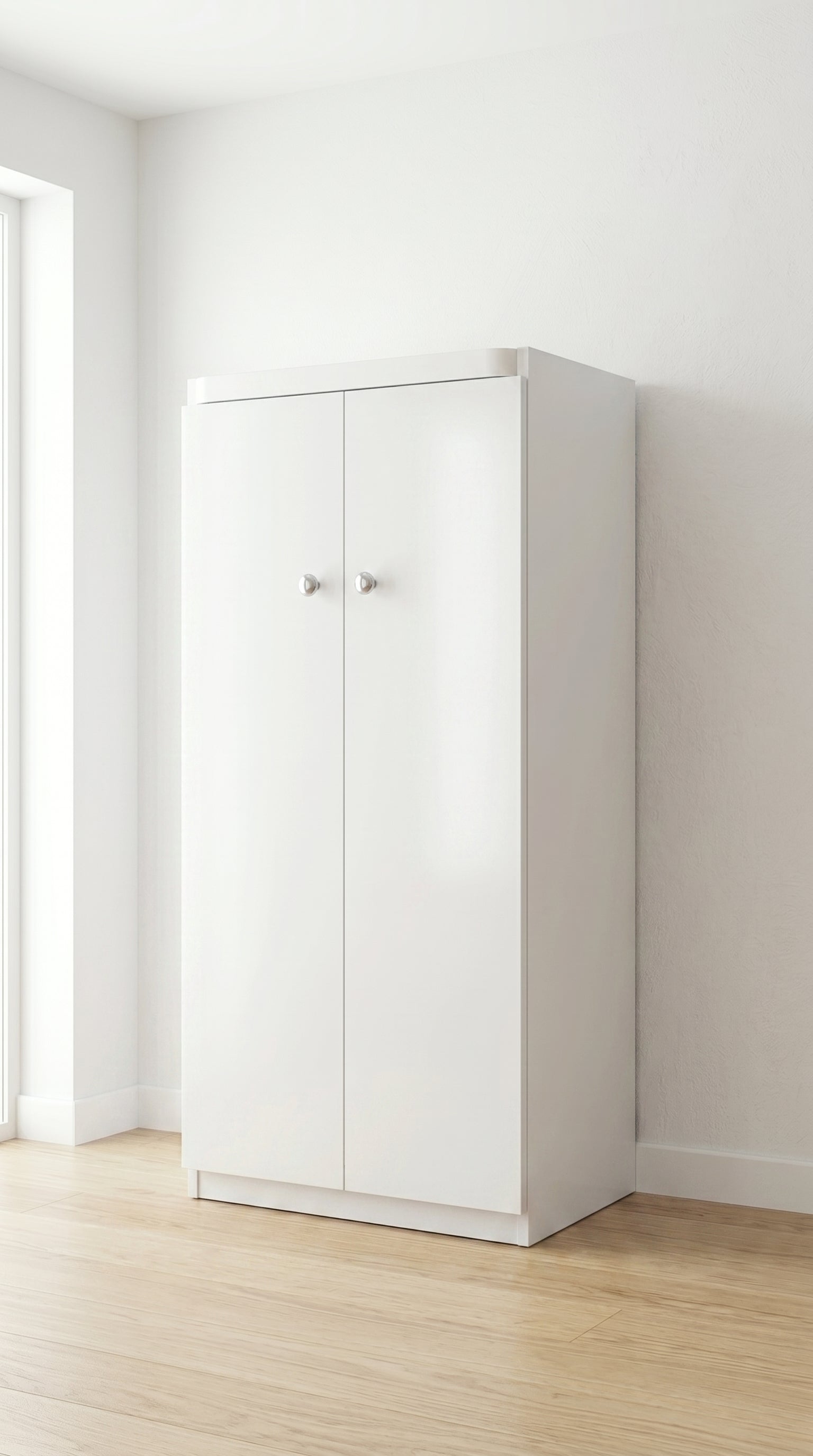 Small White Wardrobe