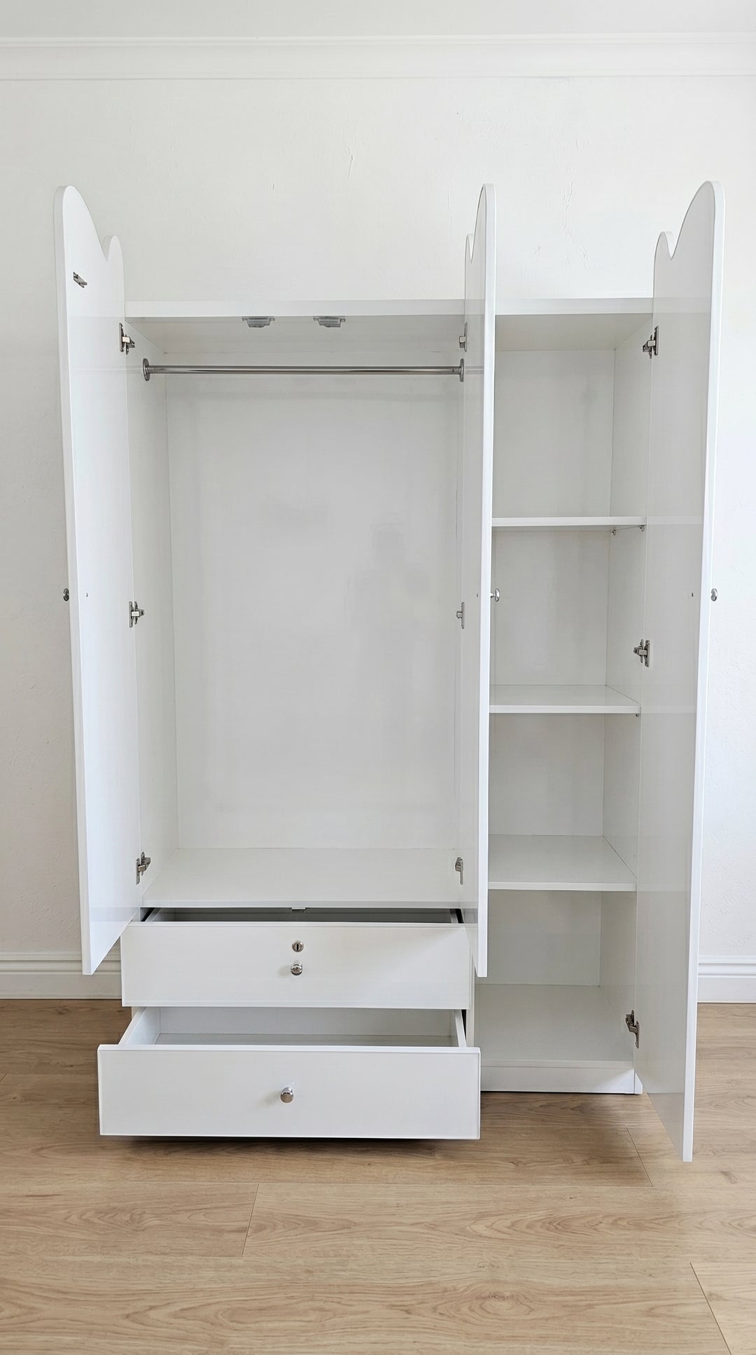 Large White Wardrobe