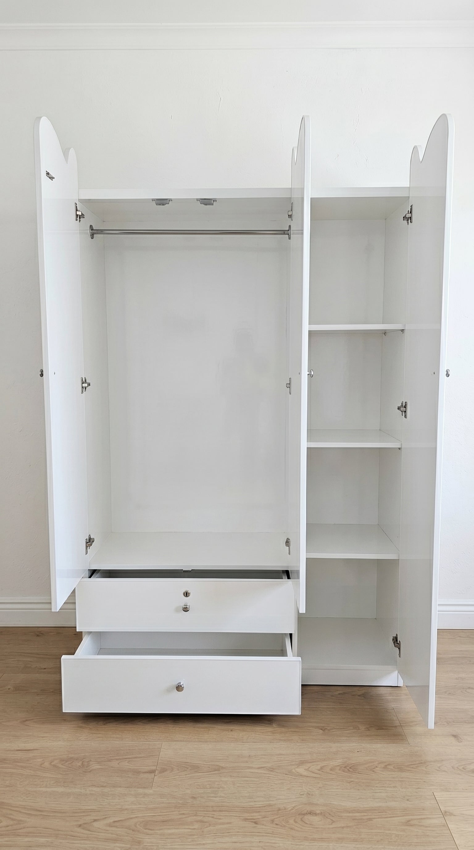 Large White Wardrobe