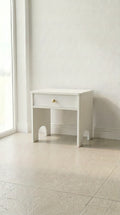 Small White Study Table
