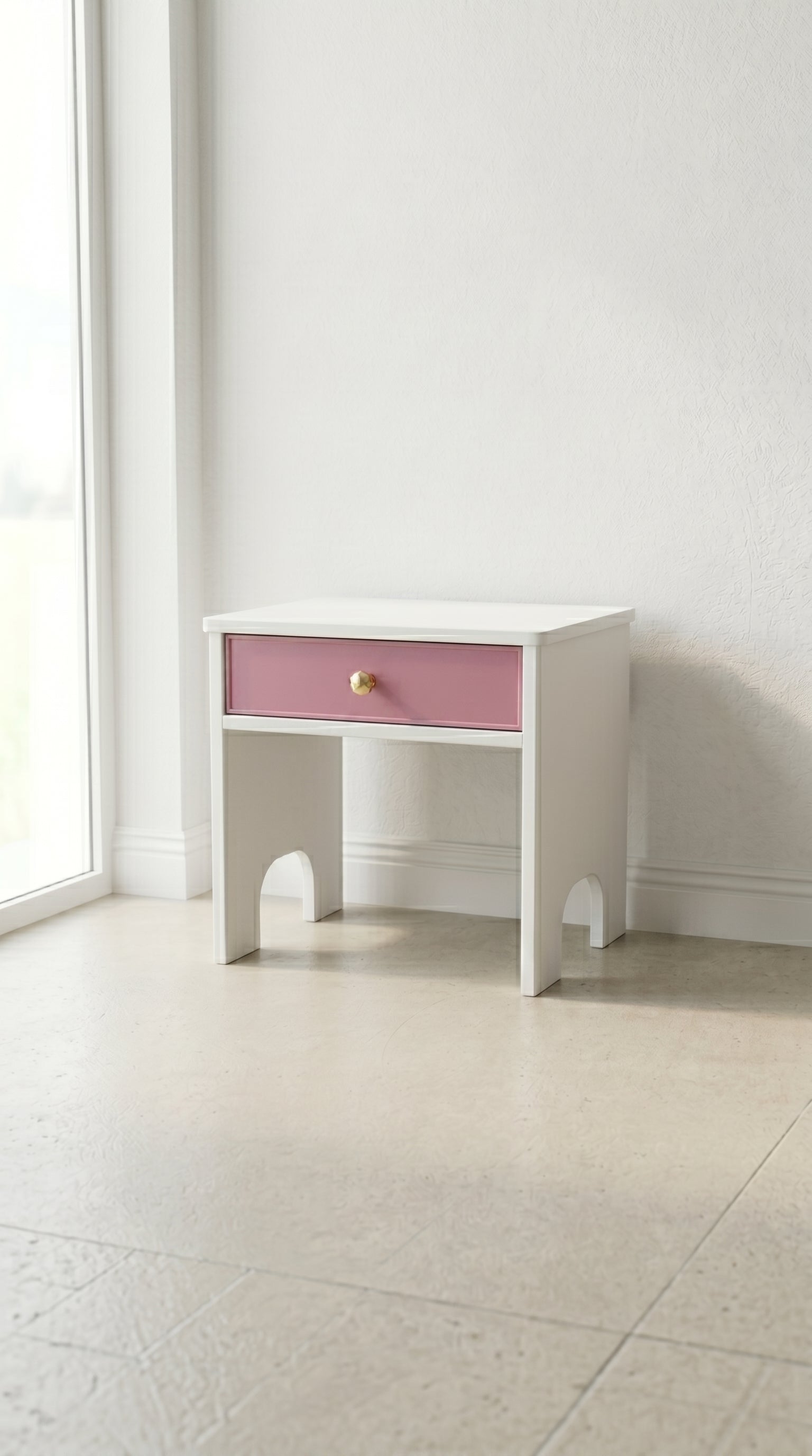 Small Pink Study Table