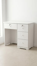 Large White Study Table