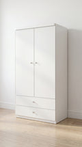 Medium White Wardrobe
