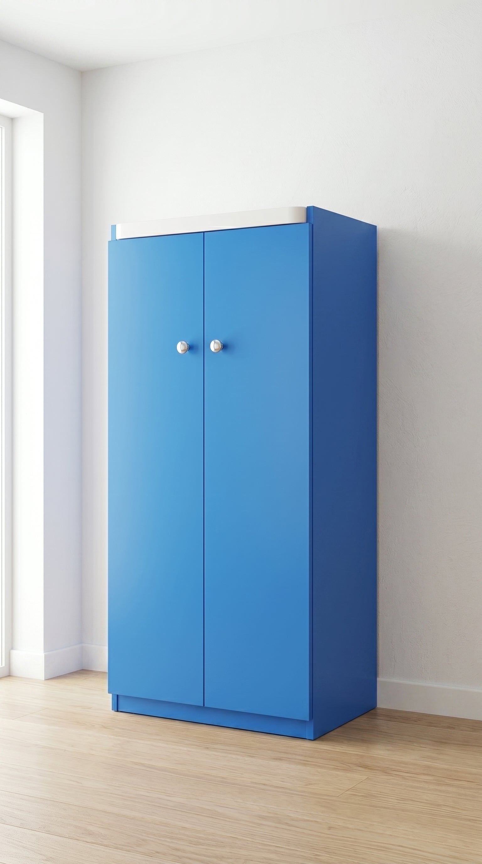 Small Blue Wardrobe